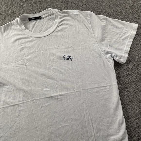 Obey Propaganda Shirt Adult Large Short Sleeve Streetwear Casual Active Men's - Picture 4 of 14